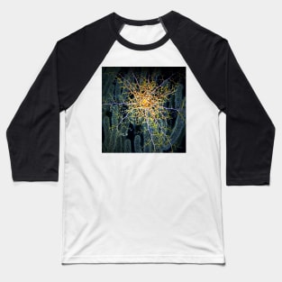 Giant Basket Sea Star on Coral Reef at Night Baseball T-Shirt